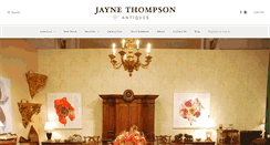 Desktop Screenshot of jaynethompsonantiques.com